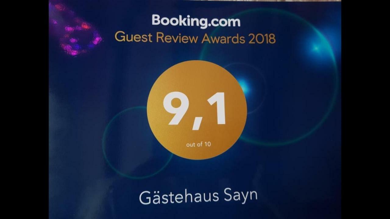 Hotel Gastehaus Am Schloss Sayn Bendorf Exteriér fotografie